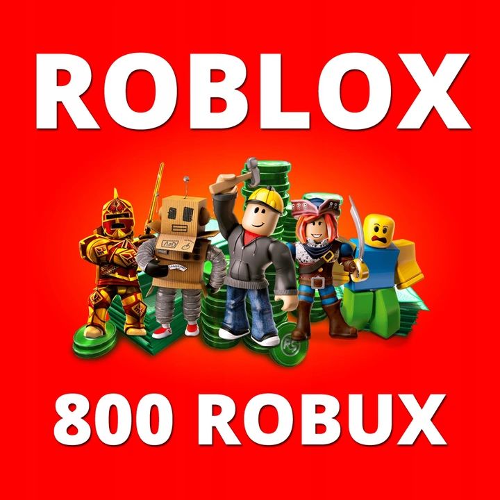 Roblox - 800 ROBUX (gift card / code) - Supercoinsy