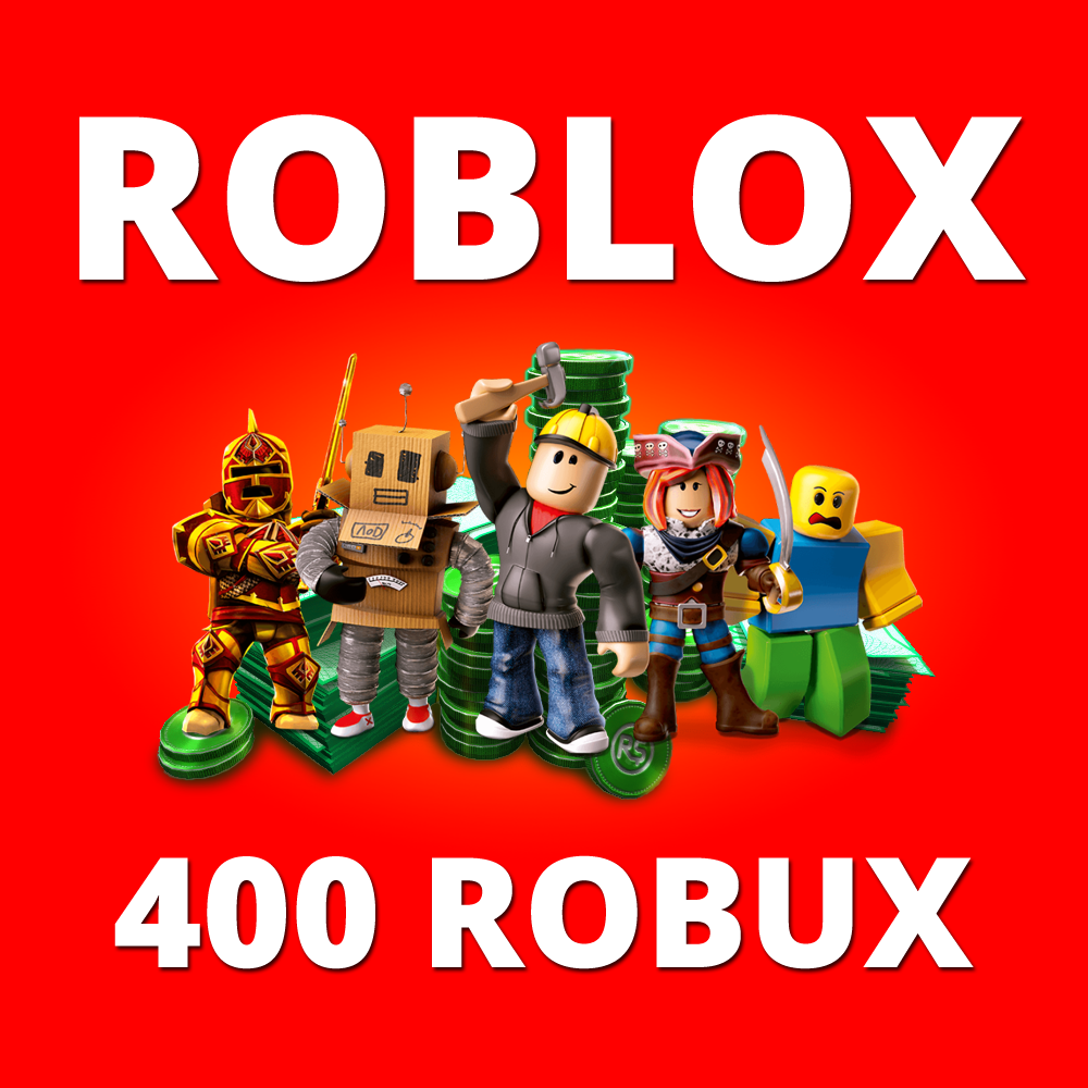 Roblox - 400 Robux Pin Code - Cheap And Instant Delivery