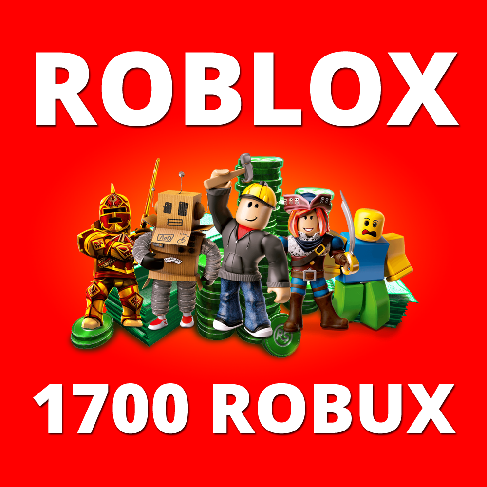 Roblox Gift Card 1700 Robux - Pcgameskey