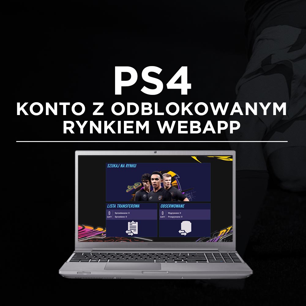 FC 25 - konto z odblokowanym rynkiem transferowym WebApp na platformę PS4 / PS5 (wczesny dostęp)