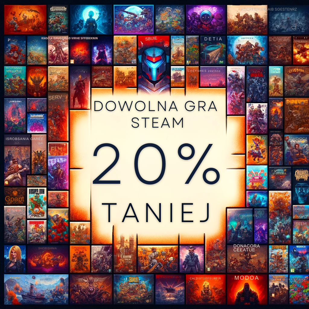 Dowolna gra Steam – w formie prezentu (GIFT STEAM) – 20% taniej!