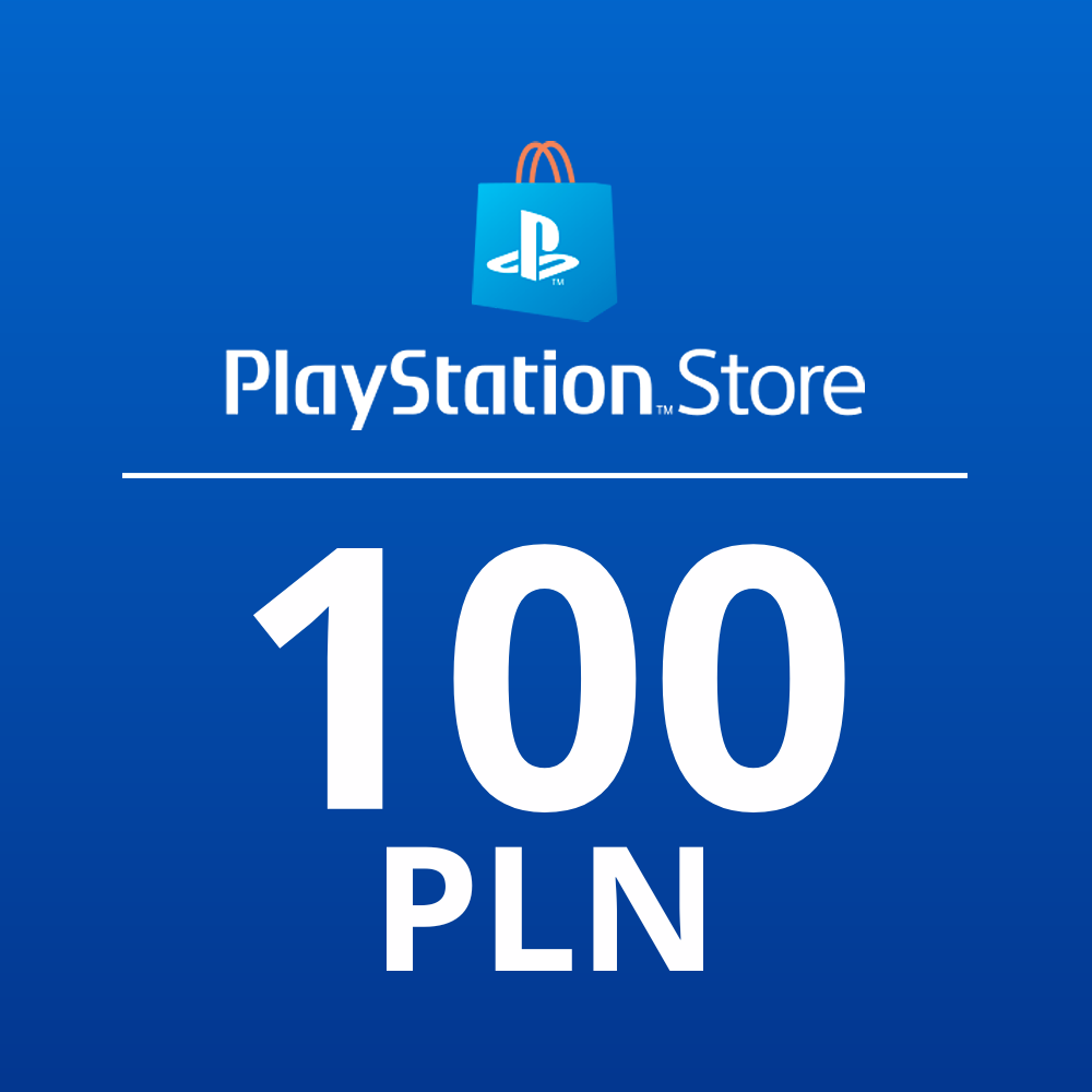 PlayStation Network - doładowanie 100 PLN (zł)