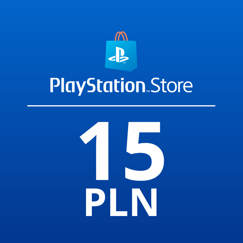 PlayStation Network - doładowanie 15 PLN (zł)