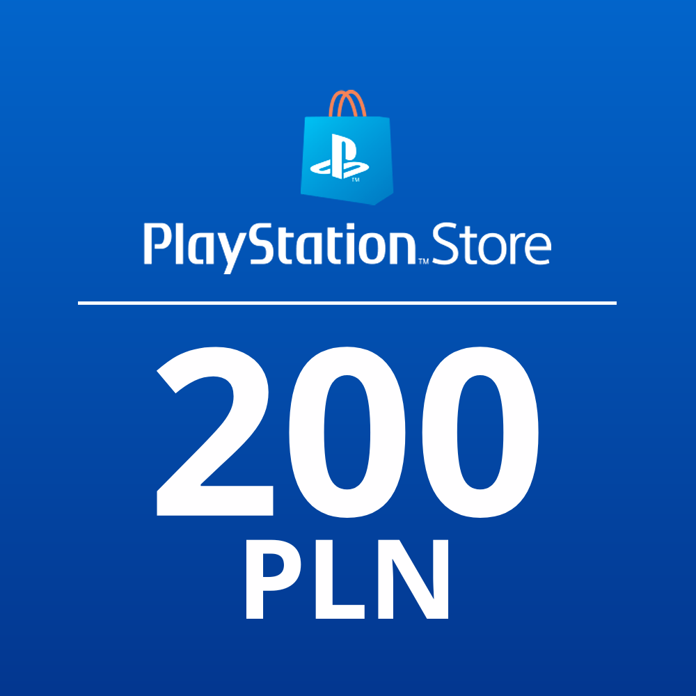 PlayStation Network - doładowanie 200 PLN (zł)