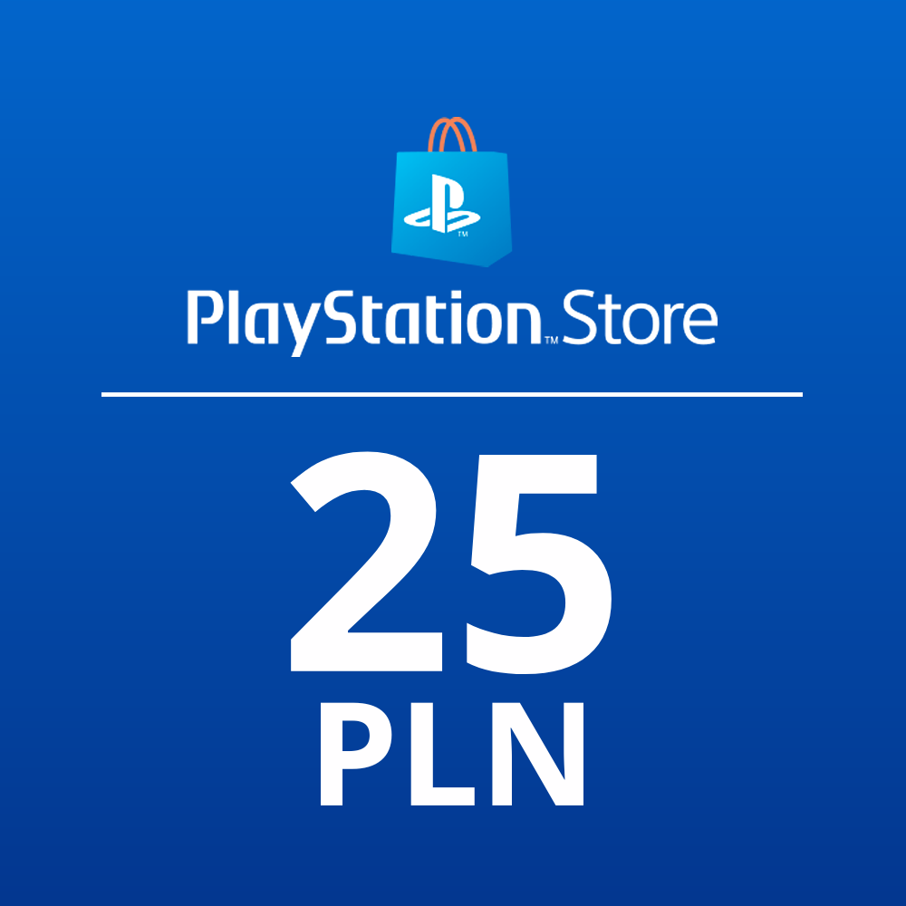 PlayStation Network - doładowanie 25 PLN (zł)