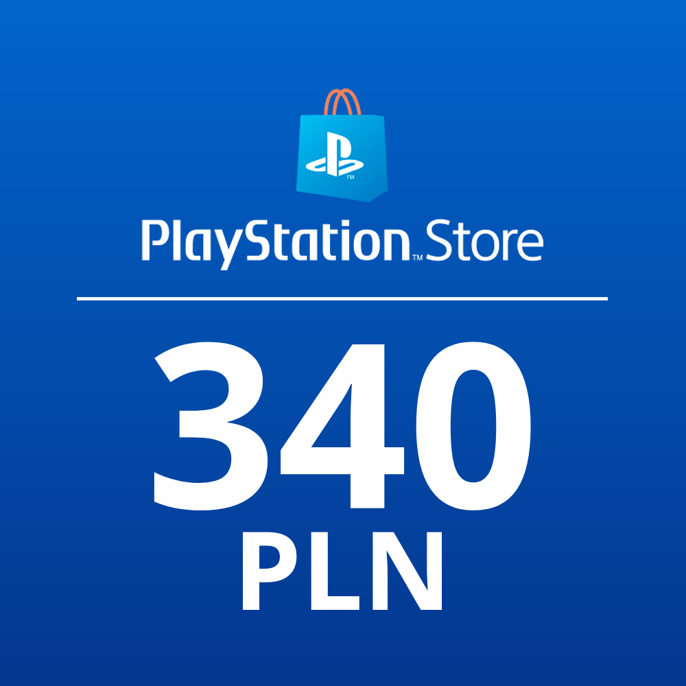 PlayStation Network - doładowanie 340 PLN (zł)