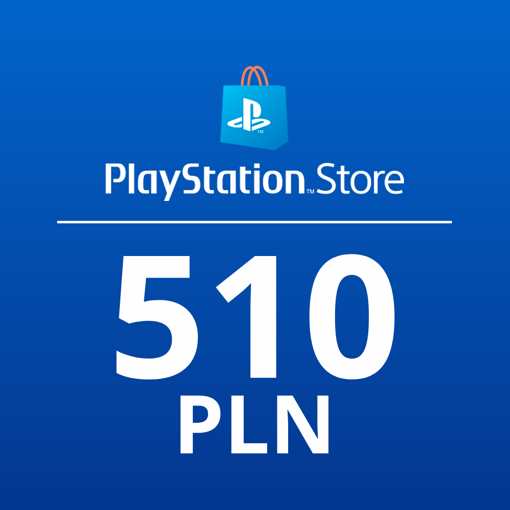 PlayStation Network - doładowanie 510 PLN (zł)