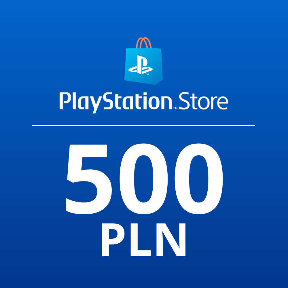 PlayStation Network - doładowanie 500 PLN (zł)