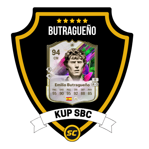 EA FC 25 SBC Emilio Butragueño - PS4, PS5, Xbox One, Xbox Series X, Xbox Series S