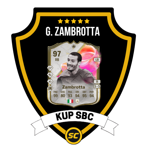 EA FC 25 SBC Gianluca Zambrotta - PS4, PS5, Xbox One, Xbox Series X, Xbox Series S