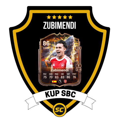 EA FC 26 SBC Zubimendi - PS4, PS5, Xbox One, Xbox Series X, Xbox Series S
