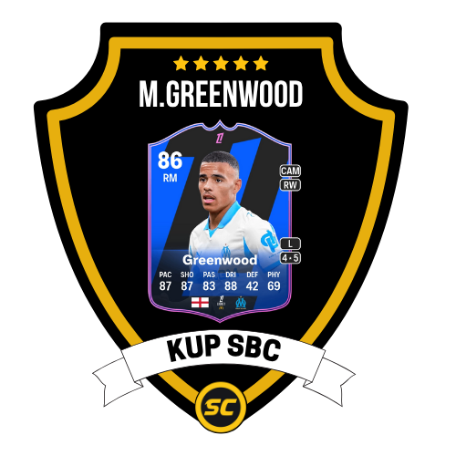 EA FC 26 SBC Mason Greenwood - PS4, PS5, Xbox One, Xbox Series X, Xbox Series S