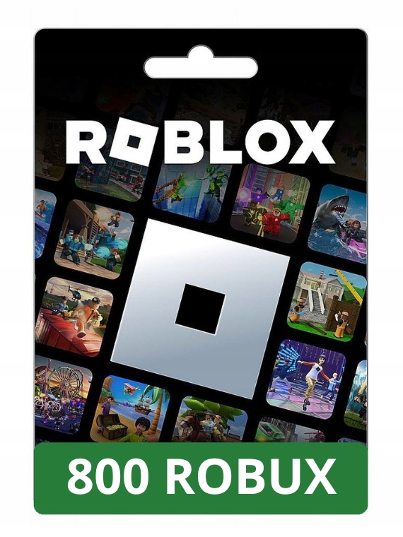Roblox - 800 ROBUX (gift card / code)