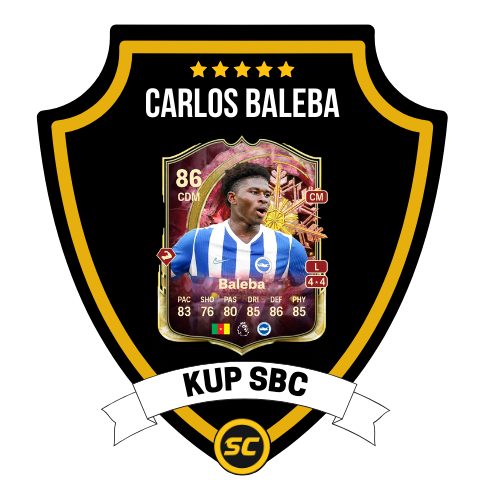EA FC 26 SBC Carlos Baleba - PS4, PS5, Xbox One, Xbox Series X, Xbox Series S