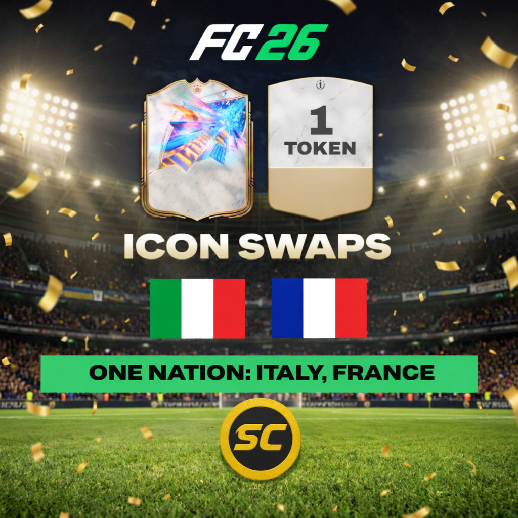 FC 26 Icon Swaps Boost - 1 Token (One League: Premier League, Bundesliga, La Liga)