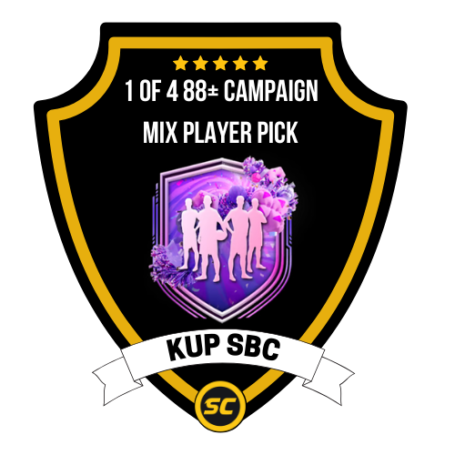 EA FC 26 SBC 1 of 4 88+ Campaign Mix Player Pick - PC