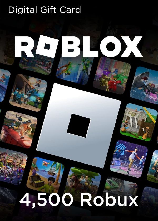 Roblox - 4500 ROBUX (karta podarunkowa / kod)