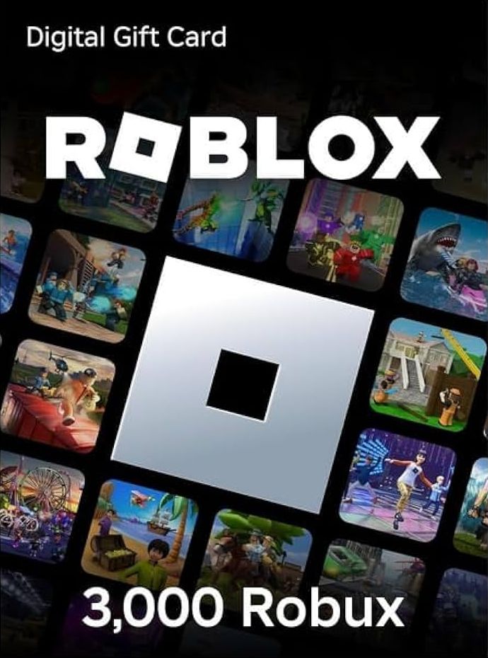 Roblox - 3000 ROBUX (karta podarunkowa / kod)