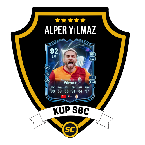 EA FC 26 SBC Alper Yılmaz - PS4, PS5, Xbox One, Xbox Series X, Xbox Series S