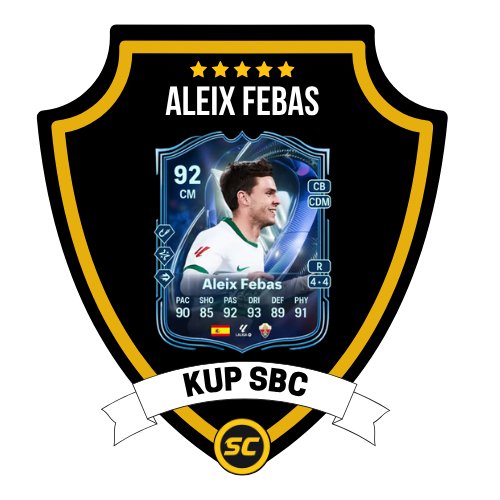 EA FC 26 SBC Aleix Febas - PS4, PS5, Xbox One, Xbox Series X, Xbox Series S