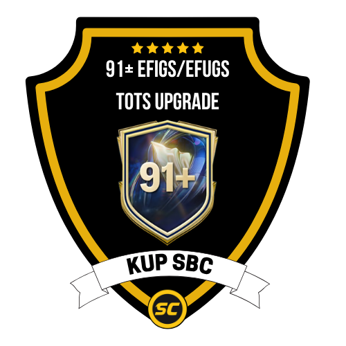 EA FC 26 SBC 91+ EFIGS/EFUGS TOTS Upgrade - PS4, PS5, Xbox One, Xbox Series X, Xbox Series S