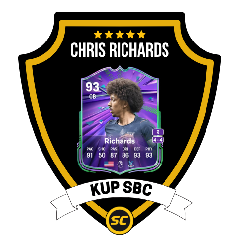 EA FC 26 SBC Chris Richards - PS4, PS5, Xbox One, Xbox Series X, Xbox Series S