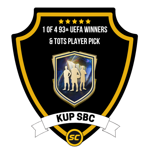 EA FC 26 SBC 1 of 4 93+ UEFA Winners & TOTS Player Pick - PC