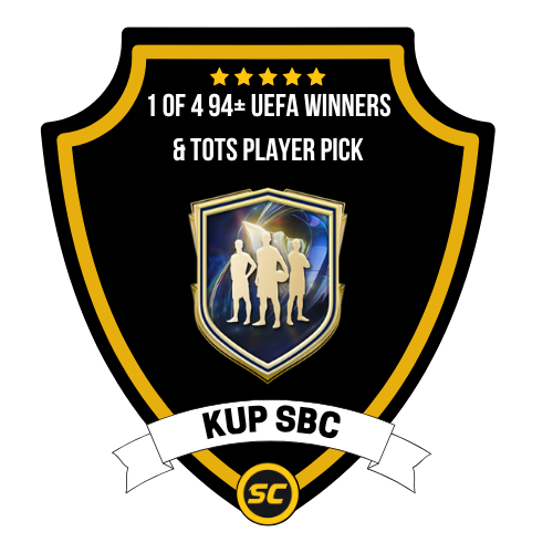 EA FC 26 SBC 1 of 4 94+ UEFA Winners & TOTS Player Pick - PS4, PS5, Xbox One, Xbox Series X, Xbox Series S