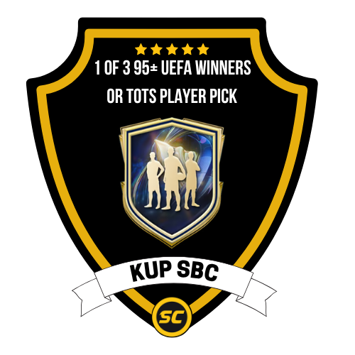 EA FC 26 SBC 1 of 3 95+ UEFA Winners or TOTS Player Pick - PS4, PS5, Xbox One, Xbox Series X, Xbox Series S