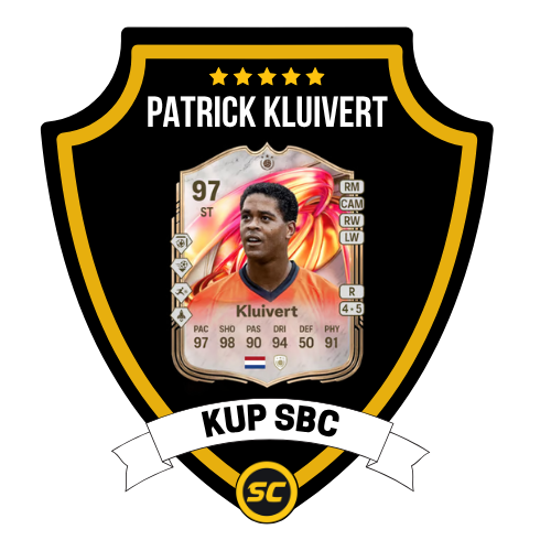 EA FC 26 SBC Patrick Kluivert - PS4, PS5, Xbox One, Xbox Series X, Xbox Series S