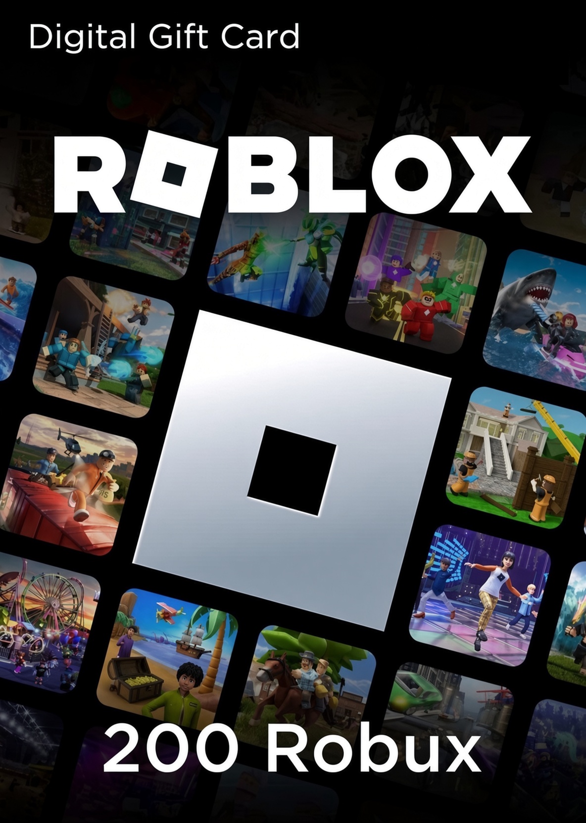 Roblox - 200 ROBUX (karta podarunkowa / kod)