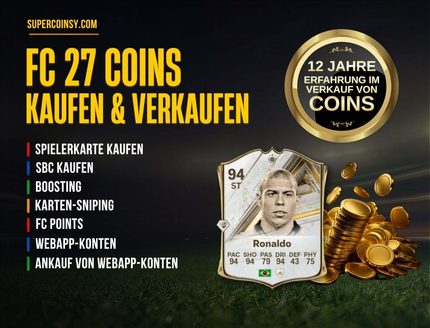 FC 27 Coins kaufen und verkaufen