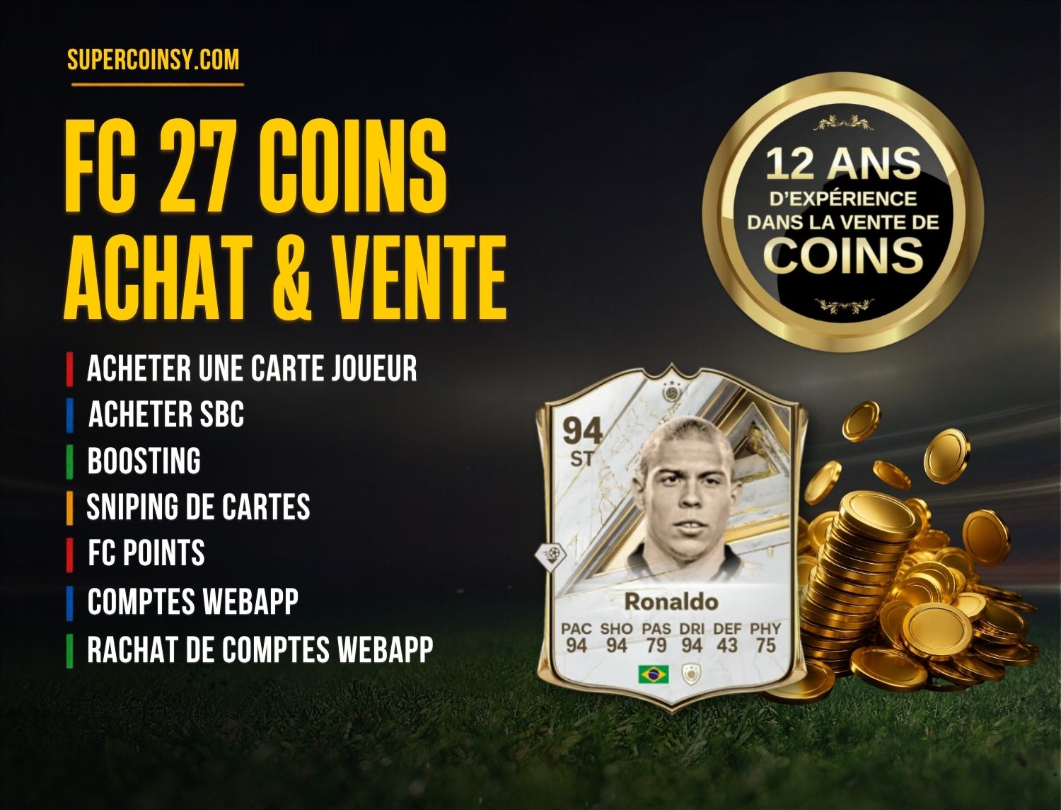 Achetez et vendez des crédits FC 27