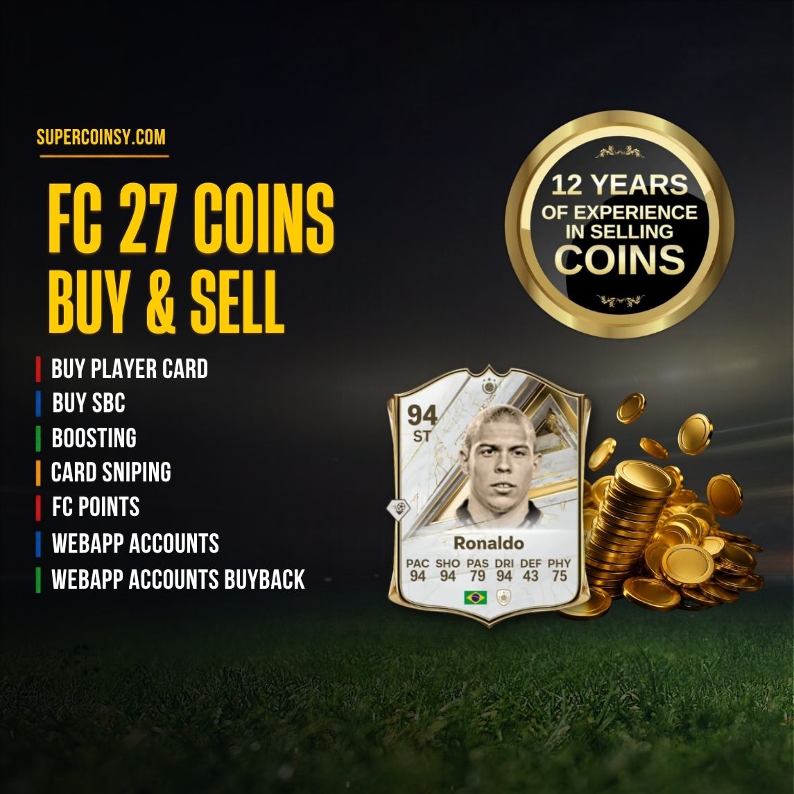 Buy and sell FC 27 Coins