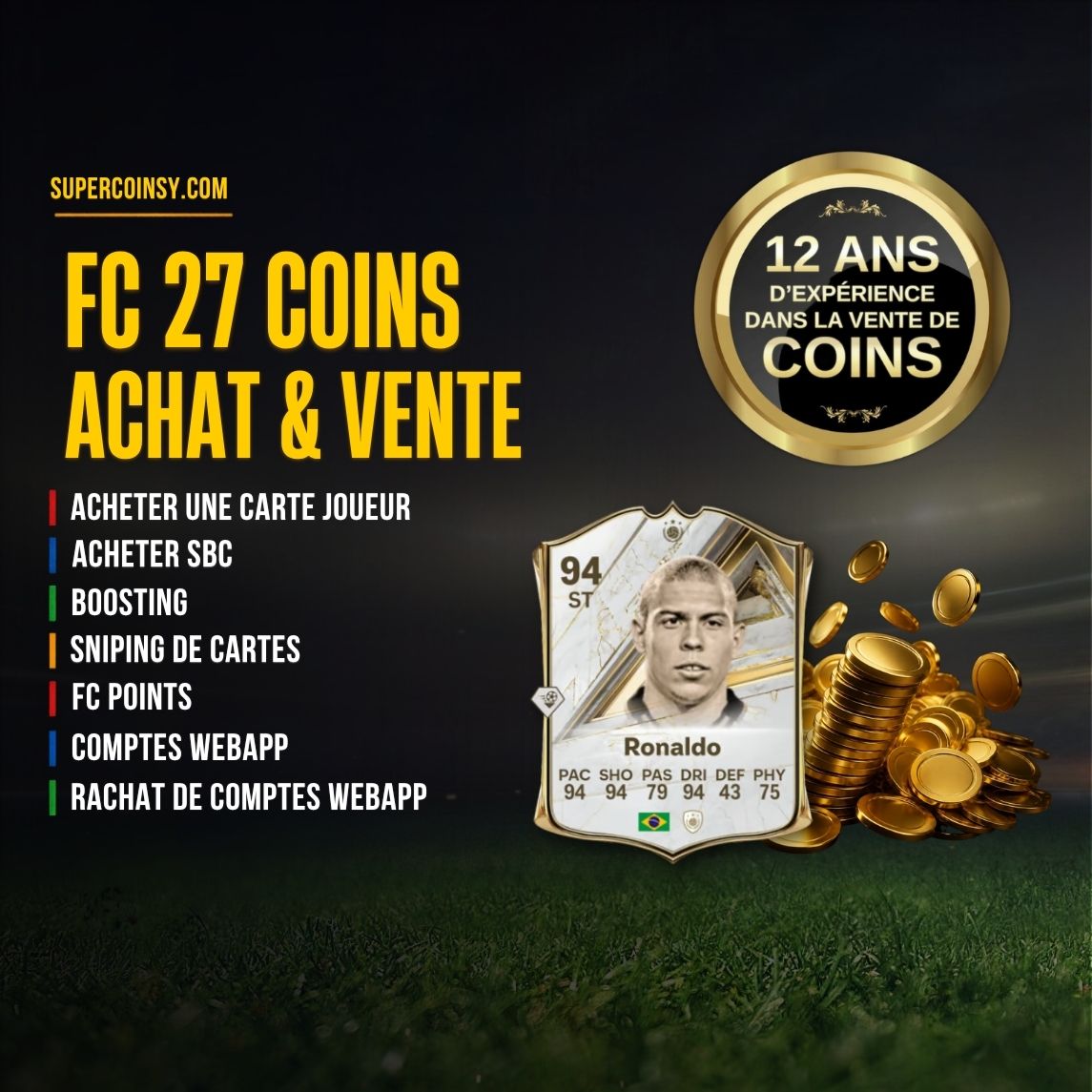 Achetez et vendez des crédits FC 27