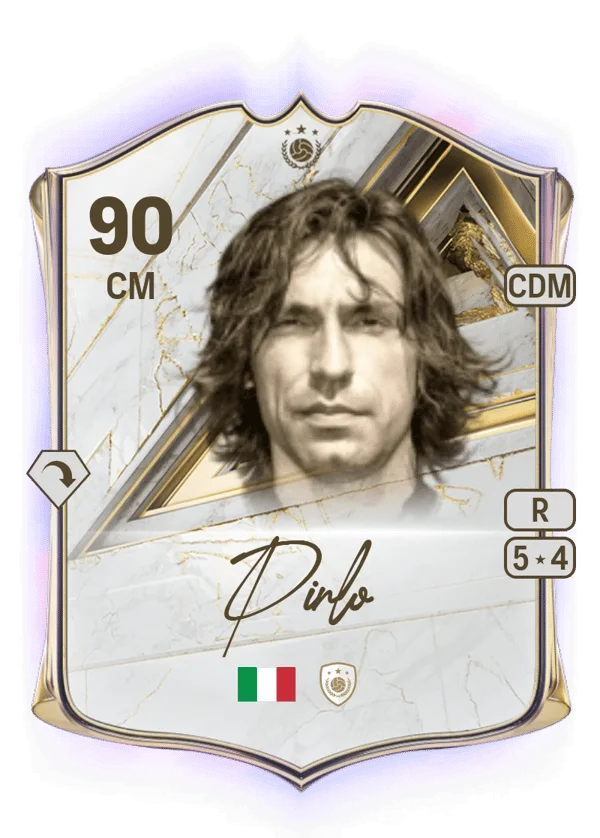 Andrea Pirlo (Base Icon, OVR 90, CM) - PS4, PS5, XSX, XSS, XOne