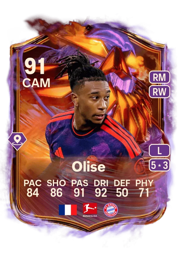 Michael Olise (Ultimate Scream, OVR 91, CAM) - PC