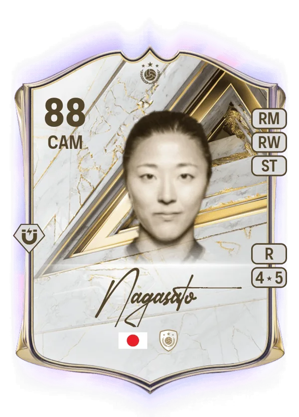 Yuki Nagasato (Base Icon, OVR 88, CAM) - PC