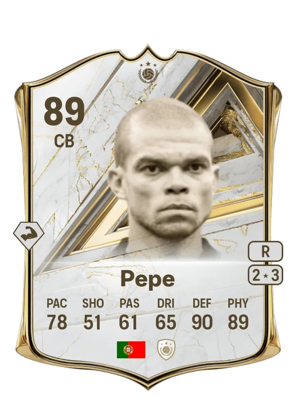 Pepe (Base Icon, OVR 89, CB) - PS4, PS5, XSX, XSS, XOne