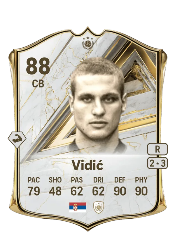 Nemanja Vidić (Base Icon, OVR 88, CB) - PS4, PS5, XSX, XSS, XOne