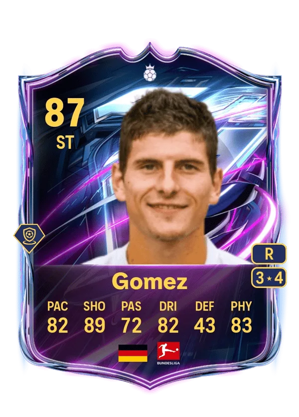 Mario Gomez (Base Hero, OVR 87, ST) - PS4, PS5, XSX, XSS, XOne