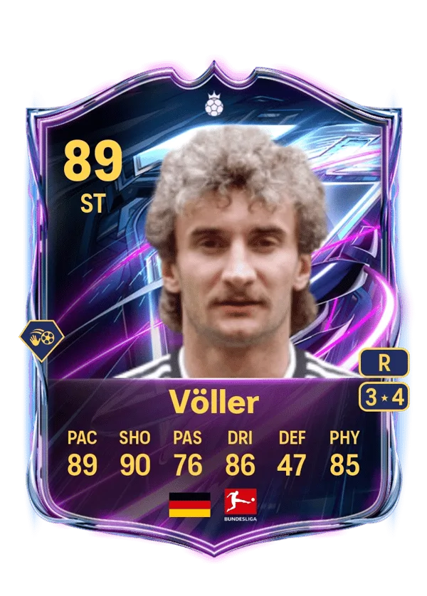 Rudi Völler (Base Hero, OVR 89, ST) - PS4, PS5, XSX, XSS, XOne