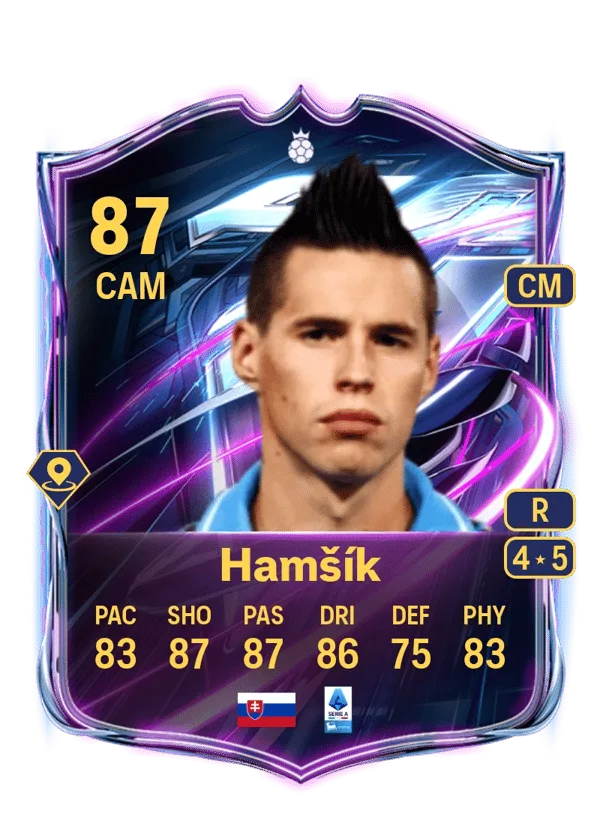 Marek Hamšík (Base Hero, OVR 87, CAM) - PS4, PS5, XSX, XSS, XOne
