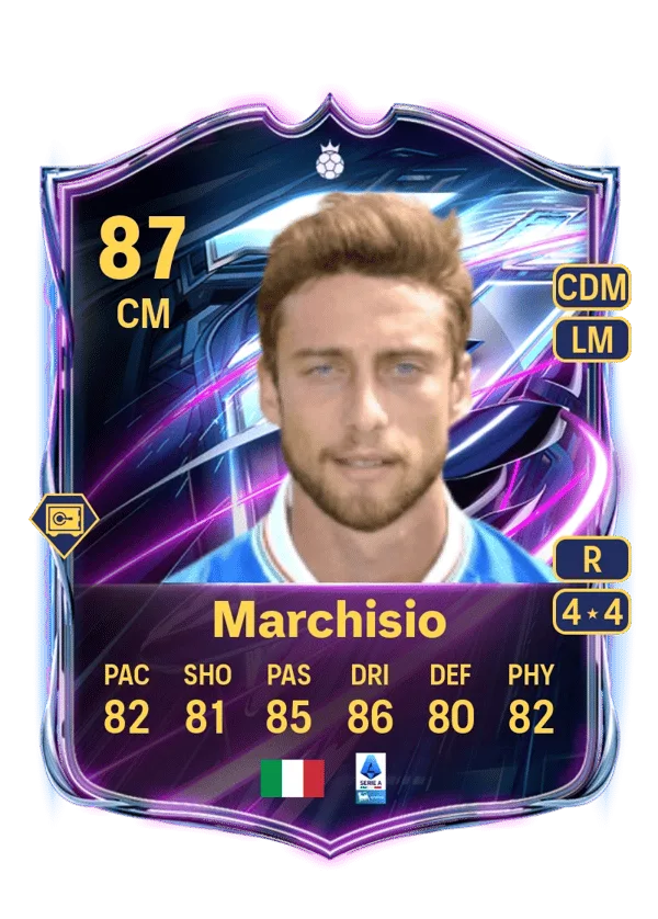 Claudio Marchisio (Base Hero, OVR 87, CM) - PS4, PS5, XSX, XSS, XOne