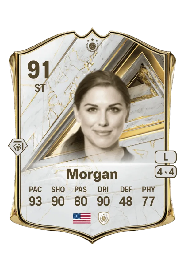 Alex Morgan (Base Icon, OVR 91, ST) - PC