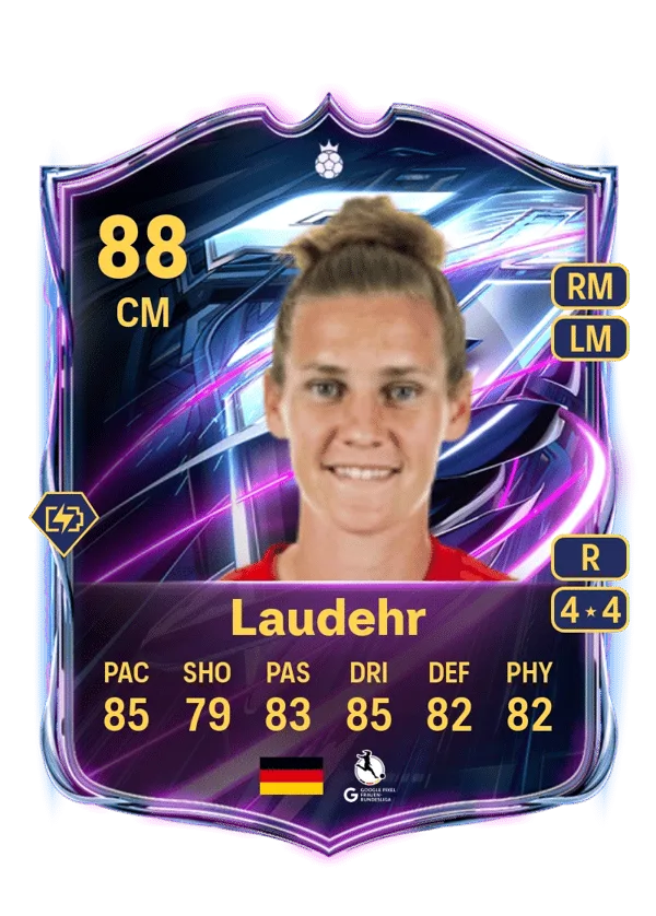 Simone Laudehr (Base Hero, OVR 88, CM) - PS4, PS5, XSX, XSS, XOne