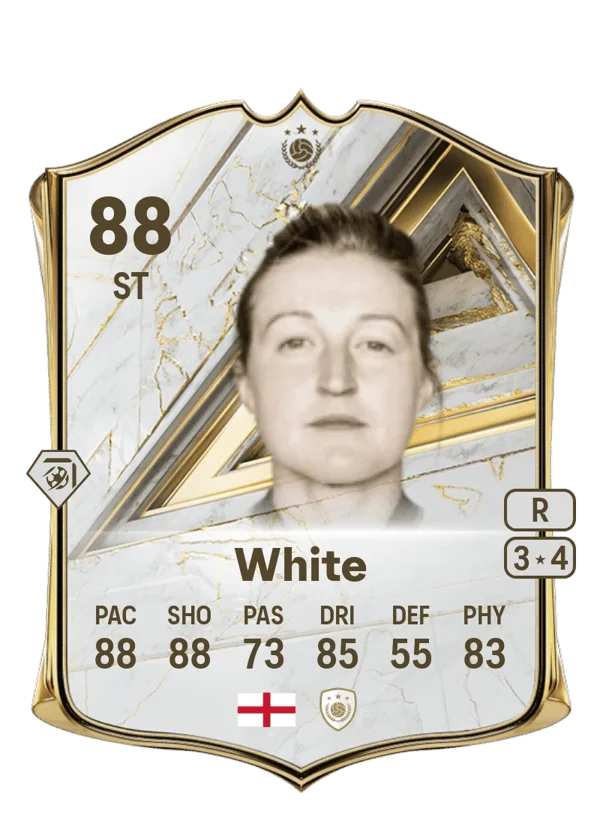 Ellen White (Base Icon, OVR 88, ST) - PS4, PS5, XSX, XSS, XOne