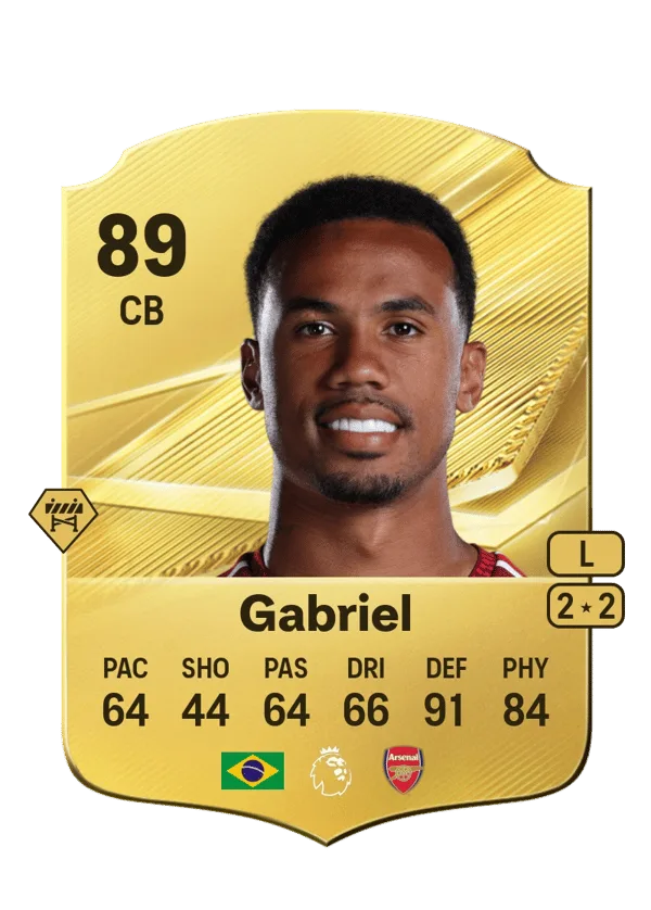 Gabriel (Normal, OVR 89, CB) - PS4, PS5, XSX, XSS, XOne