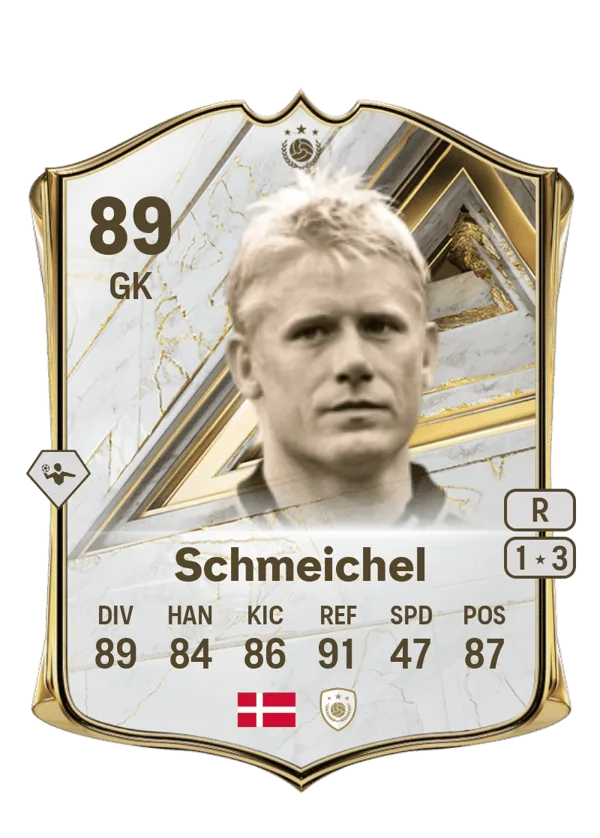 Peter Schmeichel (Base Icon, OVR 89, GK) - PS4, PS5, XSX, XSS, XOne