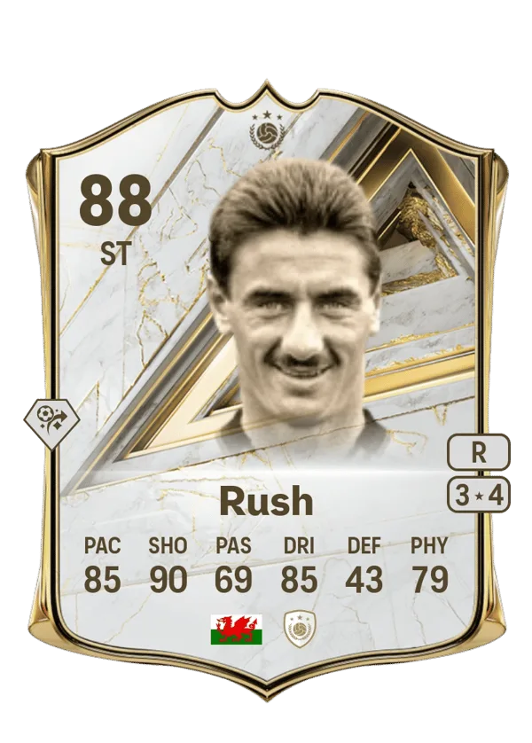 Ian Rush (Base Icon, OVR 88, ST) - PS4, PS5, XSX, XSS, XOne